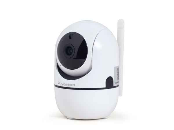 GEMBIRD - Nettverksovervåkingskamera - PTZ - lite tårn - innendørs - farge - 2 MP - 1920 x 1080 - lyd - trådløs - Wi-Fi - 2.4GHz radio - H.264, AVI...