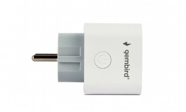Gembird TSL-PS-F1M-01-W, Tyyppi F, 2400 MHz, Valkoinen, Kiiltävä, Teho, 220 - 240 V