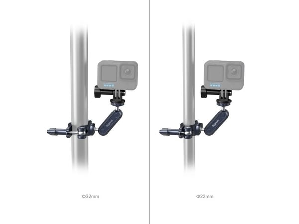 SmallRig Handlebar Clamp, Handlebar 22mm-32mm in diameter 22mm and ?31.8mm clamping distance shift, Svart, Aluminium, Silikon, Rustfritt stål, 185 ...