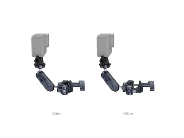 SmallRig Handlebar Clamp, Handlebar 22mm-32mm in diameter 22mm and ?31.8mm clamping distance shift, Svart, Aluminium, Silikon, Rustfritt stål, 185 ...