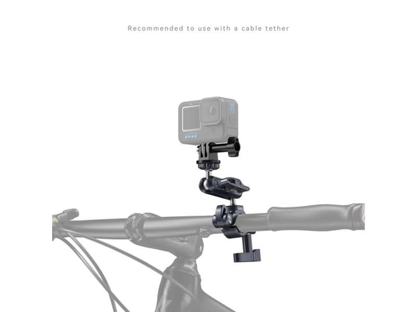 SmallRig Handlebar Clamp, Handlebar 22mm-32mm in diameter 22mm and ?31.8mm clamping distance shift, Svart, Aluminium, Silikon, Rustfritt stål, 185 ...