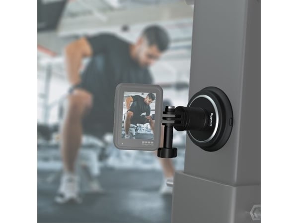 SmallRig 4347, Brakett for sugekopp, svart, ABS, aluminium, silikon, 142 mm, 80 mm, 80 mm