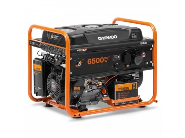 GENSET GENERATOR 6.5KW 230V/GDA 7500E DAEWOO GDA7500E