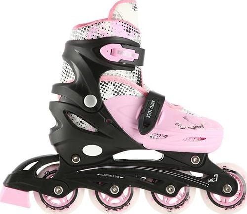 Nils Extreme NH18331 rulleskøyter med utskiftbar, justerbar løper, rosa, størrelse 31-34 Nils Extreme NH18331 rulleskøyter med utskiftbar, justerbar løper, rosa, størrelse 31-34