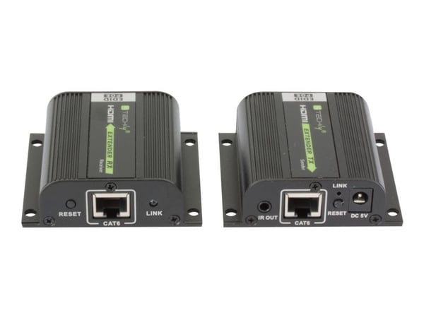 TECHly IDATA EXT-E70POED - Sender og mottaker - video/lyd/infrarød-utvider - HDMI - opp til 40 m