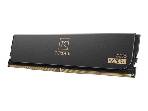 T-CREATE EXPERT OC10L - DDR5 - sett - 32 GB: 2 x 16 GB - DIMM 288-pin - 6000 MT/s / PC5-48000 - CL38 - 1.25 V - ikke-bufret - on-die ECC