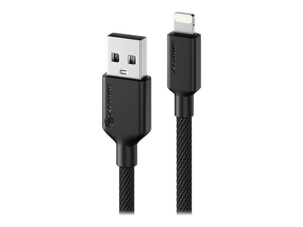 ALOGIC Elements Pro - Lightning-kaapeli - USB-uros Lightning-uros - 2 m - musta