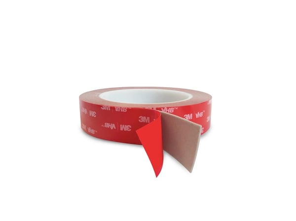 Light Solutions 3M VHB dobbeltsidig teip - 25 mm bred - 5 m rull Light Solutions 3M VHB dobbeltsidig teip - 25 mm bred - 5 m rull