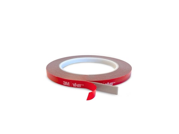 Light Solutions 3M VHB dobbeltsidig teip 8 mm bred 5 m rull Light Solutions 3M VHB dobbeltsidig teip 8 mm bred 5 m rull