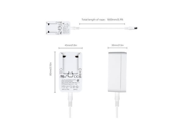 Light Solutions SPARE PART: Power supply for Hue LightStrip V4
