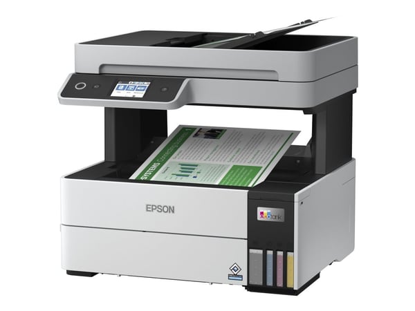 Epson EcoTank L6460 - Multifunksjonsskriver - farge - ink-jet - påfyllbar - A4 (210 x 297 mm) (original) - A4/Legal (medie) - opp til 17 spm (trykk...