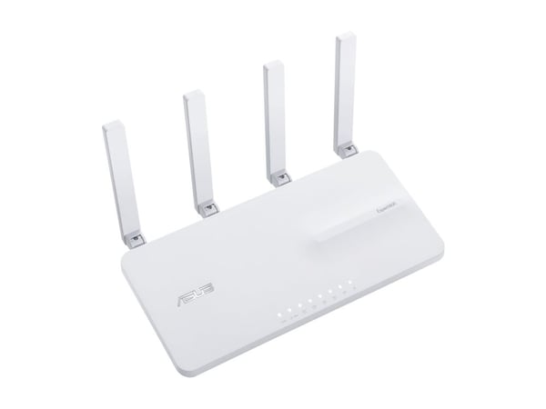 ASUS EBR63 – Expert WiFi, Wi-Fi 6 (802.11ax), Kaksitaajuus (2,4 GHz/5 GHz), Ethernet LAN, Valkoinen, Pöytäreititin