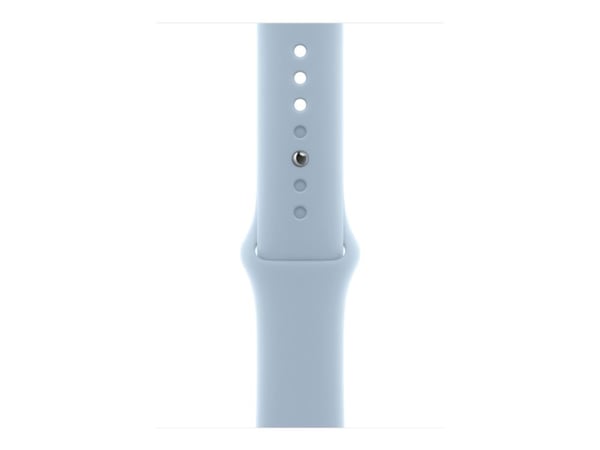 Apple - Bånd for smart armbåndsur - 45 mm - M/L (passer håndledd på 160 - 210 mm) - lys blå