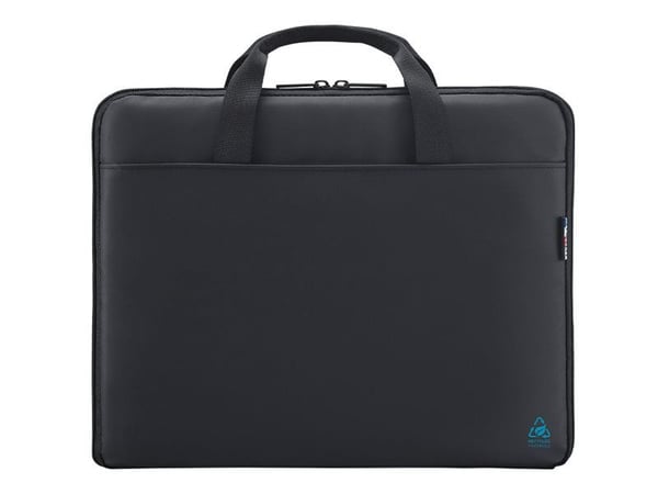 Mobilis Trendy - Notebookbæreveske - kompakt - 35 % resirkulert - 14" - svart