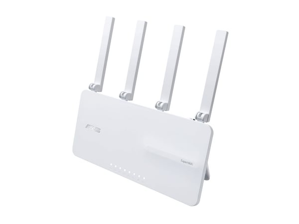 ASUS EBR63 – Expert WiFi, Wi-Fi 6 (802.11ax), Kaksitaajuus (2,4 GHz/5 GHz), Ethernet LAN, Valkoinen, Pöytäreititin
