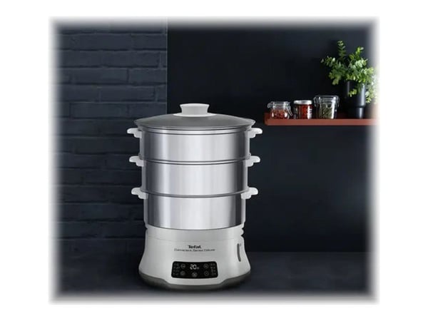 Tefal Convenient Series VC502D10 Deluxe - Dampkoker - 900 W - rustfritt stål
