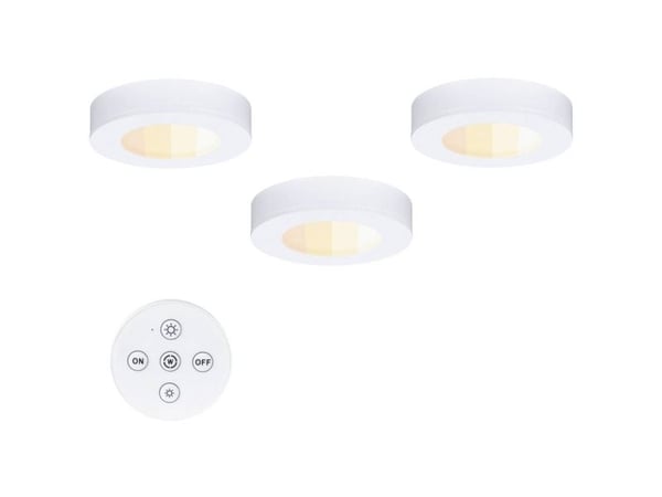 Paulmann Batuno LED-nedhulls-/overflatemontert lampe 2,1 W Hvit