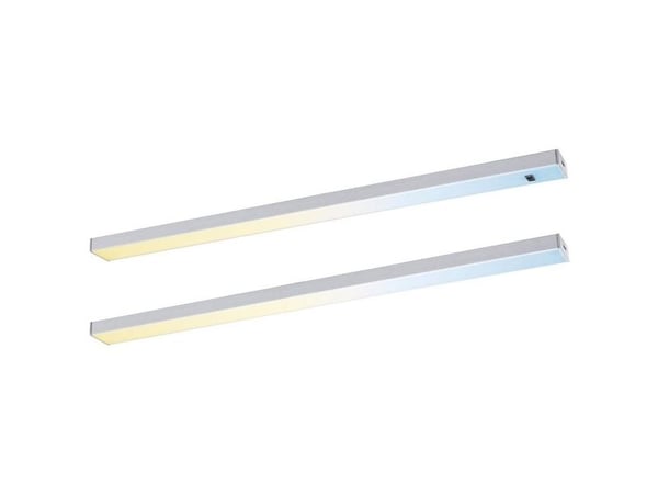 Paulmann innfelt LED-nedbygningslampe basissett LED (RGB) 4 W varm hvit krom (matt)