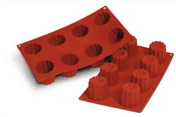Silikomart SF050, Smørkakeform, 0,736 l, -60 °C, 230 °C, Rød, Silikon