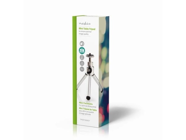 Nedis TPOD1000GY, 3 jalkoja, Hopea, 14,5 cm, 110 g