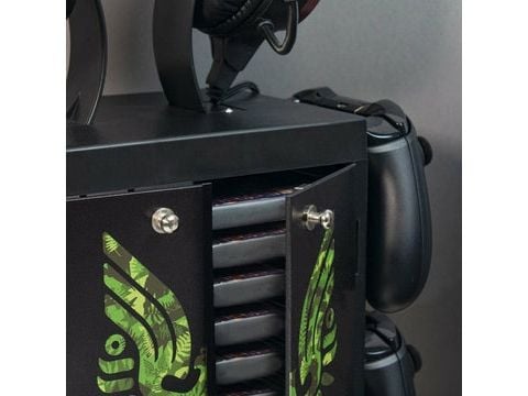 Numskull Games 5056280422457, Spillplateholder, Xbox, Sort, Grønn, Matt, 1 stykker