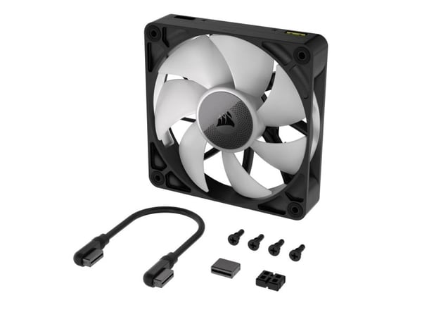 CORSAIR iCUE Link RX120 RGB - Insert tuulettimella - 120 mm - musta