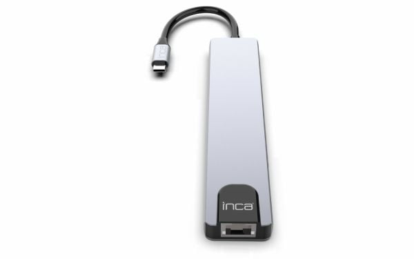 Inca ITPC-7T, USB Type-C, HDMI, RJ-45, USB 2.0, USB 3.0, USB Type-C, 1000 Mbit/s, 30 Hz, 3840 x 2160 piksler, Aluminium
