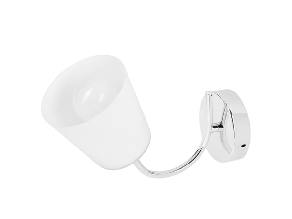 Activejet AJE-EMILY 1P, Overflatebehandlet, Konisk, 1 ampuller, E27, IP20, Sølv