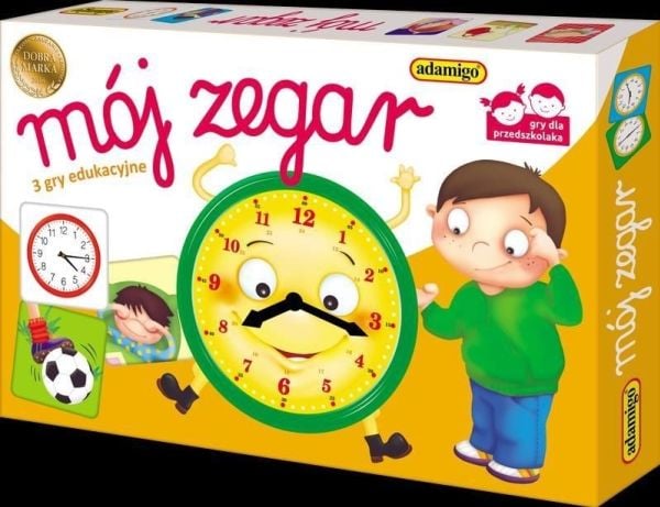 Adamigo My Clock - Lærerikt lotterispill