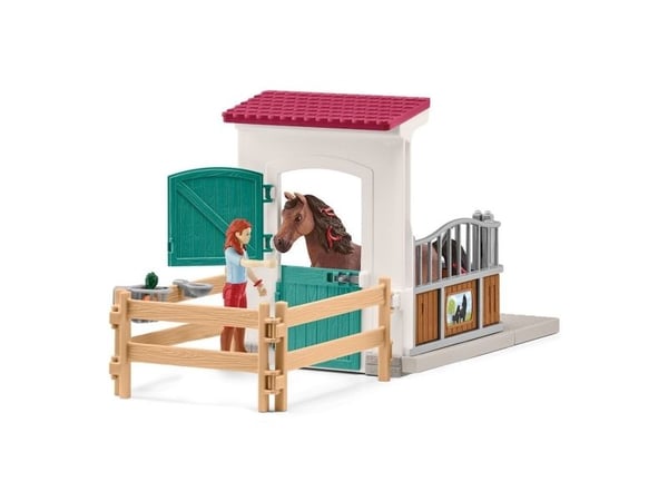 schleich HORSE CLUB 42710, Bondgård, Horse Stable, Horses, 5 År, Multifärg
