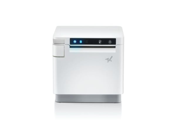 Star mC-Print3 MCP31CBI - Kvitteringsskriver - direktetermisk - Rull (8 cm) - 203 dpi - inntil 400 mm/sek - USB-C, LAN, Bluetooth, USB-vert - kutte...