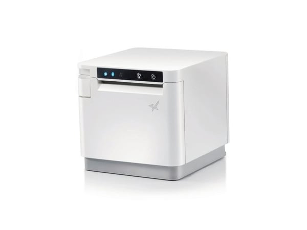 Star mC-Print3 MCP31CBI - Kvitteringsskriver - direktetermisk - Rull (8 cm) - 203 dpi - inntil 400 mm/sek - USB-C, LAN, Bluetooth, USB-vert - kutte...