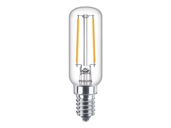 Philips Special - LED-lyspære - form: T25L - klar finish - E14 - 2.1 W (ekvivalent 25 W) - klasse E - varmt hvitt lys - 2700 K