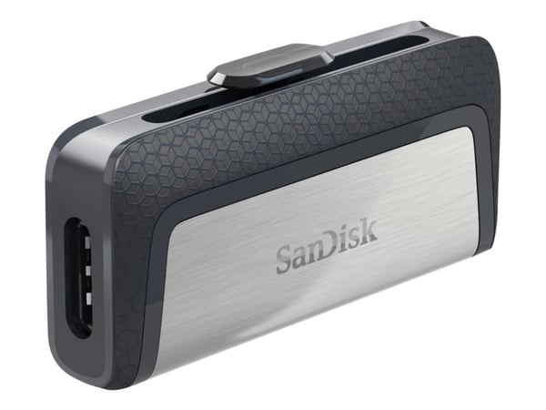 SanDisk Ultra Dual - USB-flashstasjon - 64 GB - USB 3.1 / USB-C - for Intel Next Unit of Computing 12 Pro Kit - NUC12WSKi3