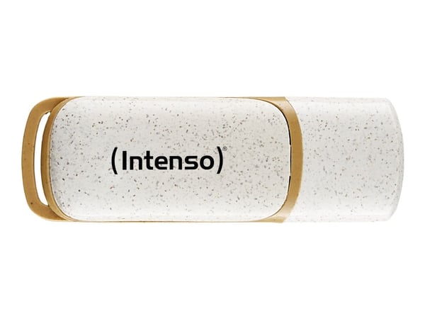 Intenso Green Line - USB-flashstasjon - 32 GB - USB 3.2 Gen 1 - beige, brun
