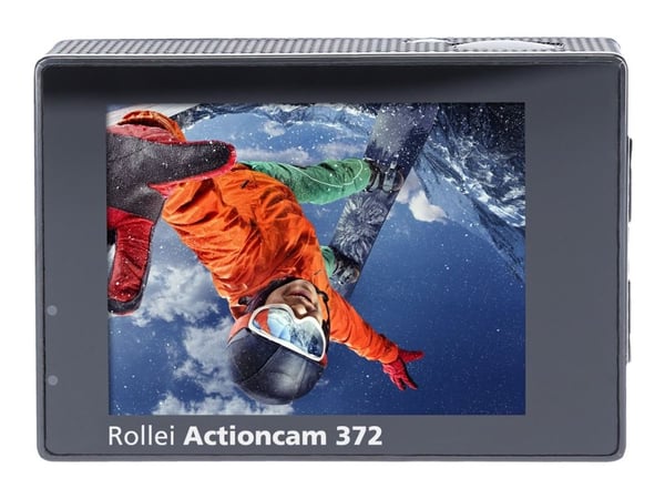 Rollei ActionCam 372 - Aktionkamera - 1 080 p / 30 fps - 1.0 MP - Wireless LAN - undervatten upp till 30 m - svart