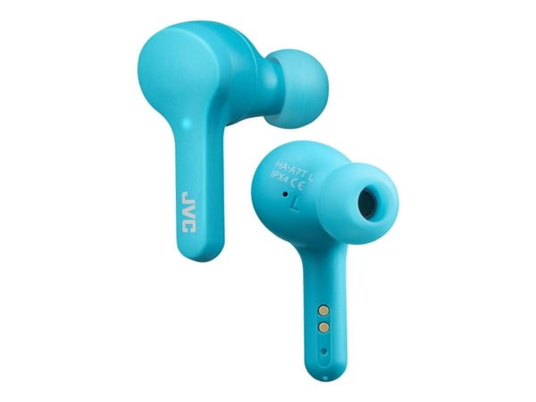 JVC HA-A7T-AN, True Wireless Stereo (TWS), Puhelut/Musiikki, 20 - 20000 Hz, 9,5 g, Kuulokkeet, Sininen