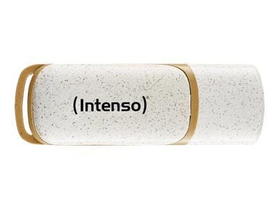 Intenso Green Line - USB-flashstasjon - 64 GB - USB 3.2 Gen 1 - beige/brun