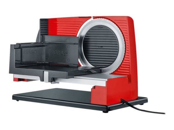 Graef Sliced Kitchen SKS S11003 - Skjæremaskin - 175 W - rød
