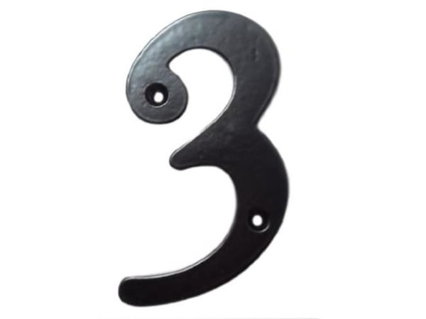 Okko Number 3 Gb-2531_3 105X65 Mm Sort Okko Number 3 Gb-2531_3 105X65 Mm Sort