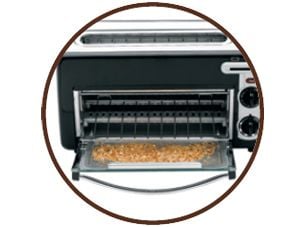 Tefal TL 6008 brødrister med miniovn Toast n Grill sort / matt aluminium