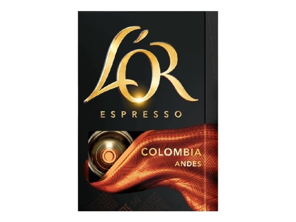 L''Or Espresso Colombia, Kaffe kapsyl, Espresso, Nespresso, 10 kopper, 10 stykker, 52 g