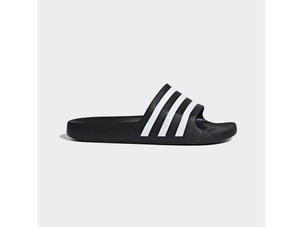 Adidas Adilette Aqua Slides, Unisex, Voksen, Svart, Hvit, Mønster
