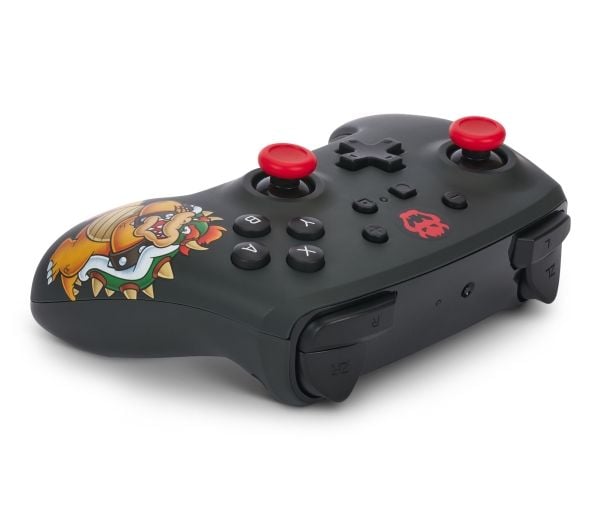 PowerA - Håndkonsoll - trådløs - King Bowser - for Nintendo Switch, Nintendo Switch OLED, Nintendo Switch Lite