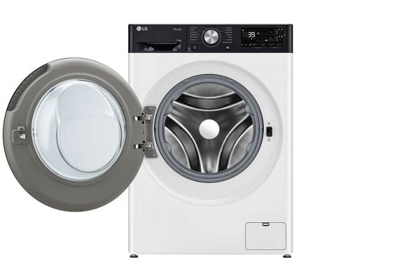 LG Serie R7 F4WR711S3HA - Vaskemaskin - Wi-Fi - bredde: 60 cm - dybde: 62 cm - høyde: 85 cm - frontileggelse - 11 kg - 1400 rpm - hvit