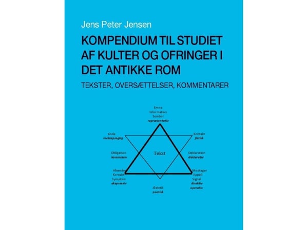 Muinaisen Rooman kulttien ja uhrausten tutkimukseen tarkoitettu kokoelma | Jens Peter Jensen | Kieli: Tanska