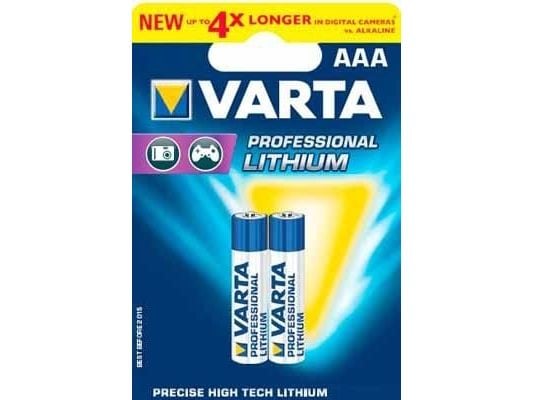 Varta Battery - LITHIUM AAA                              4St.