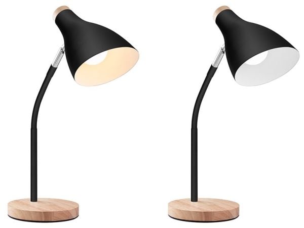 Tracer Scandi - Skrivebordslampe - 1 sokkel - E27 - svart