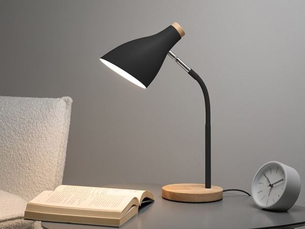 Tracer Scandi - Skrivebordslampe - 1 sokkel - E27 - svart