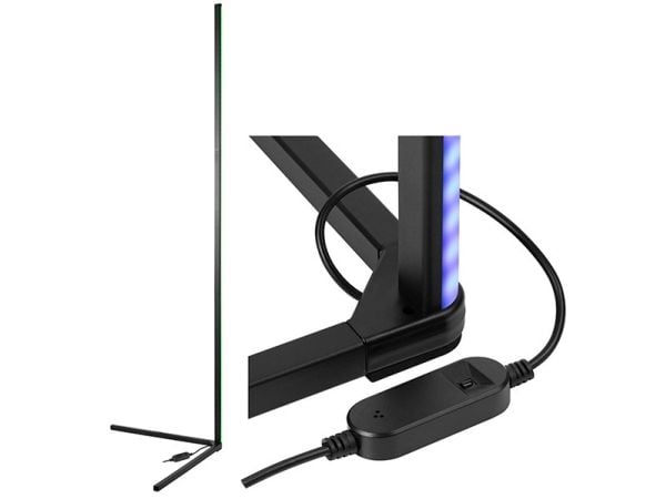 Gulvlampe Tracer Smart Corner RGB Ambience - hjørne